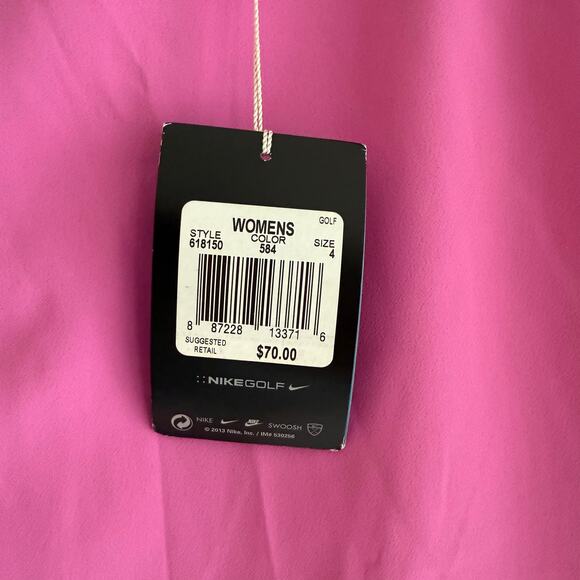 NWT Nike Golf Dri-Fit Performance Modern Rise Pink Skort Size 4 Golf Activewear - Picture 6 of 6